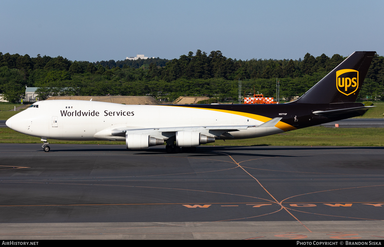 Aircraft Photo of N577UP | Boeing 747-44AF/SCD | United Parcel Service - UPS | AirHistory.net #570107