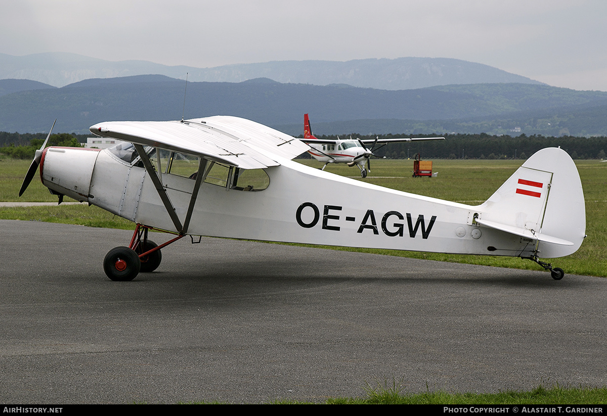 Aircraft Photo of OE-AGW | Piper PA-18-90 Super Cub | AirHistory.net #570110