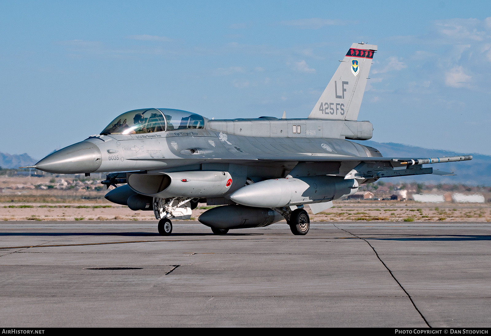 Aircraft Photo of 96-5035 | Lockheed Martin F-16D Fighting Falcon | USA - Air Force | AirHistory.net #570126