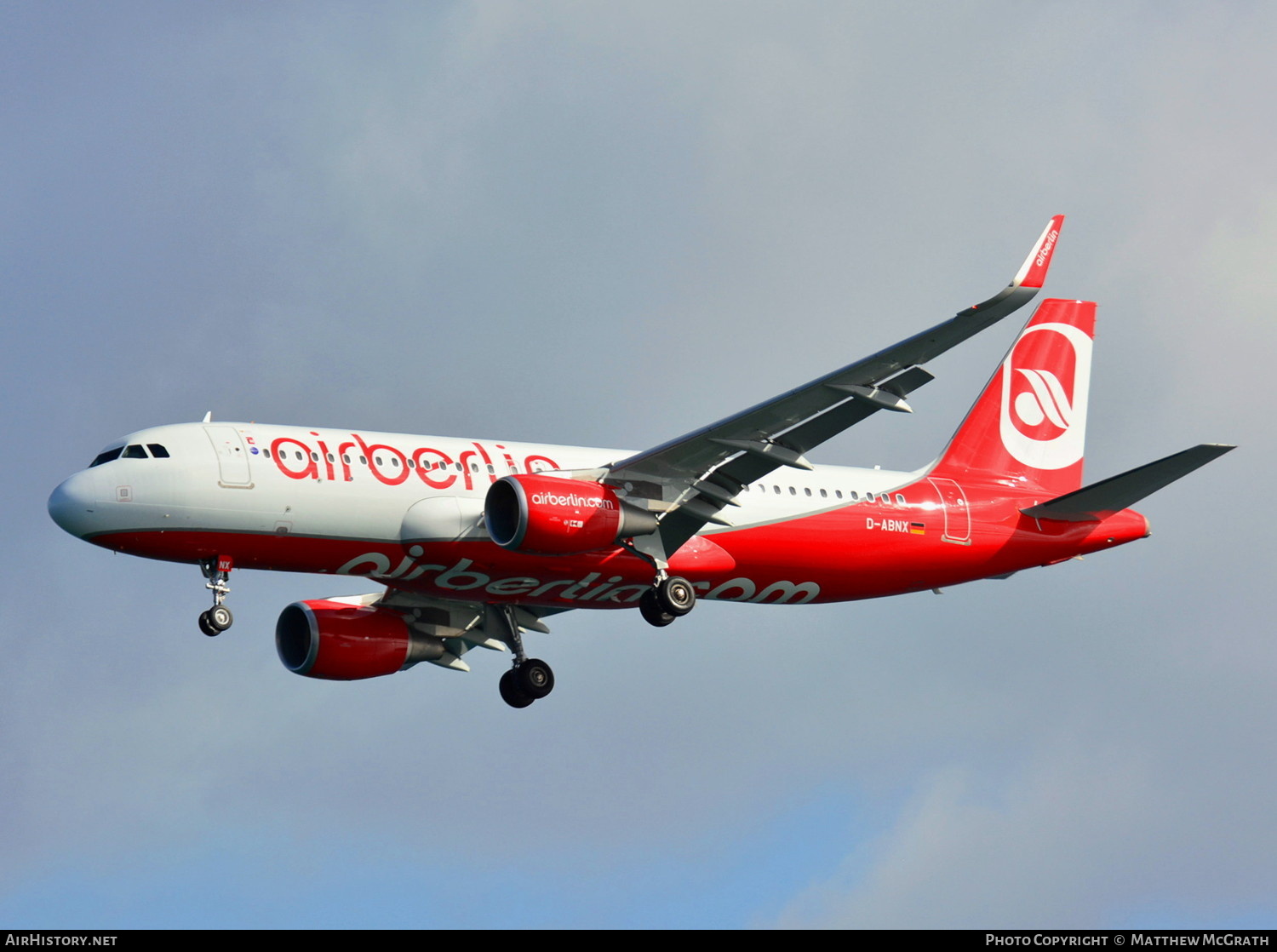 Aircraft Photo of D-ABNX | Airbus A320-214 | Air Berlin | AirHistory.net #570138