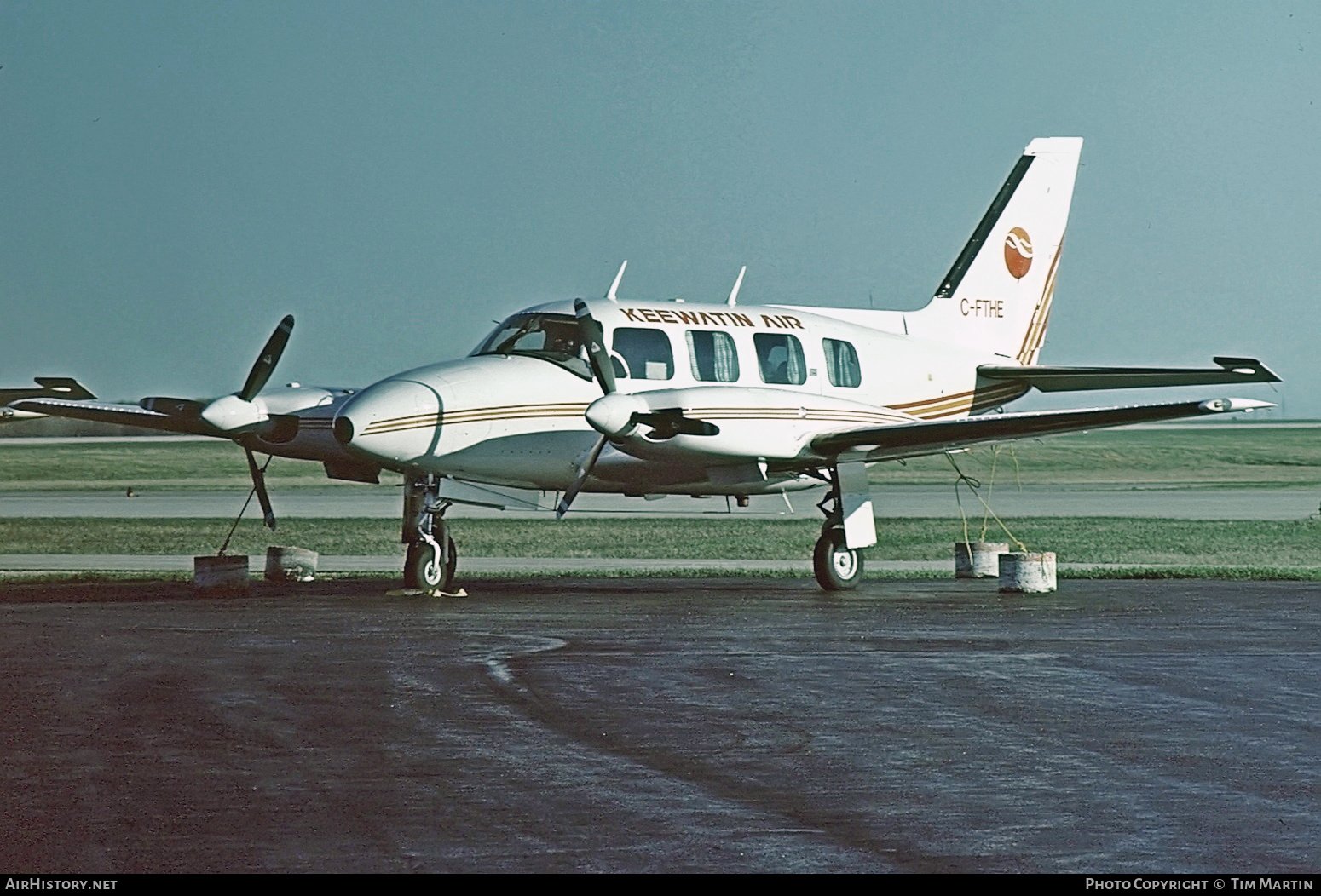 Aircraft Photo of C-FTHE | Piper PA-31 Navajo C | Keewatin Air | AirHistory.net #570167