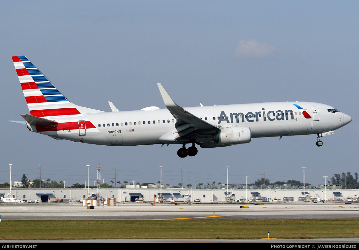 Aircraft Photo of N889NN | Boeing 737-823 | American Airlines | AirHistory.net #570187