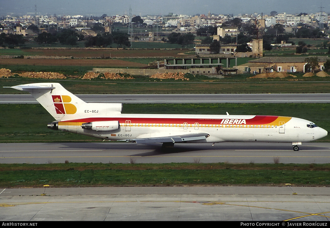 Aircraft Photo of EC-GCJ | Boeing 727-256/Adv | Iberia | AirHistory.net #570191