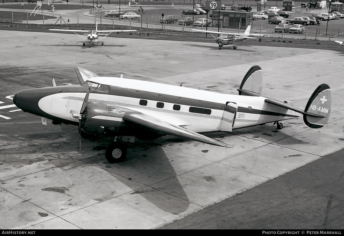 Aircraft Photo of HB-AMM | Lear Learstar I | 3M Company - Minnesota Mining & Manufacturing | AirHistory.net #570192