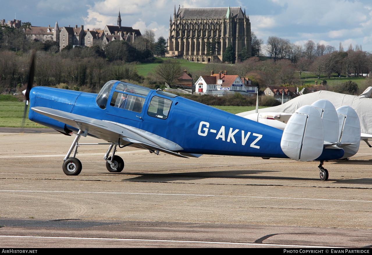 Aircraft Photo of G-AKVZ | Miles M.38 Messenger 4B | AirHistory.net #570222