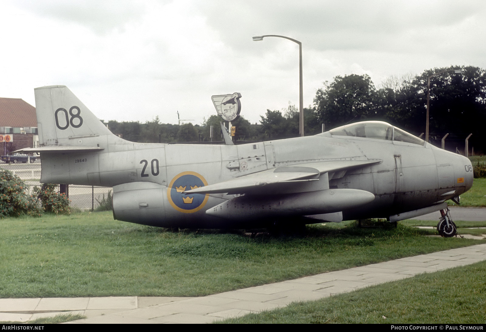 Aircraft Photo of 29640 | Saab J29F Tunnan | Sweden - Air Force | AirHistory.net #570263
