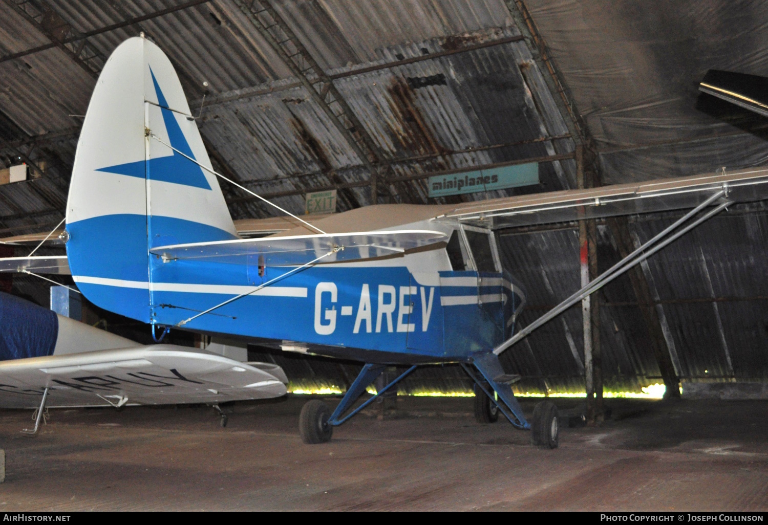 Aircraft Photo of G-AREV | Piper PA-22-160 Tri-Pacer | AirHistory.net #570268