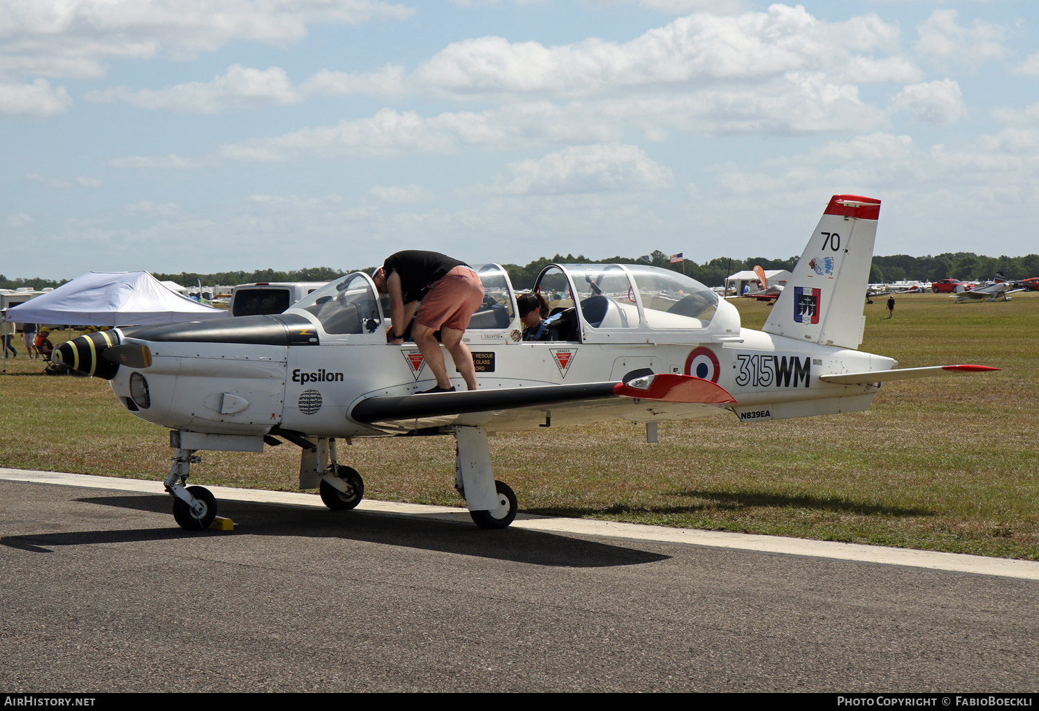 Aircraft Photo of N839EA | Socata TB-30 Epsilon | France - Air Force | AirHistory.net #570286