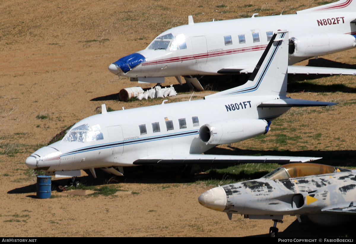 Aircraft Photo of N801FT | North American Rockwell NA-380 Sabreliner 80A | AirHistory.net #570324