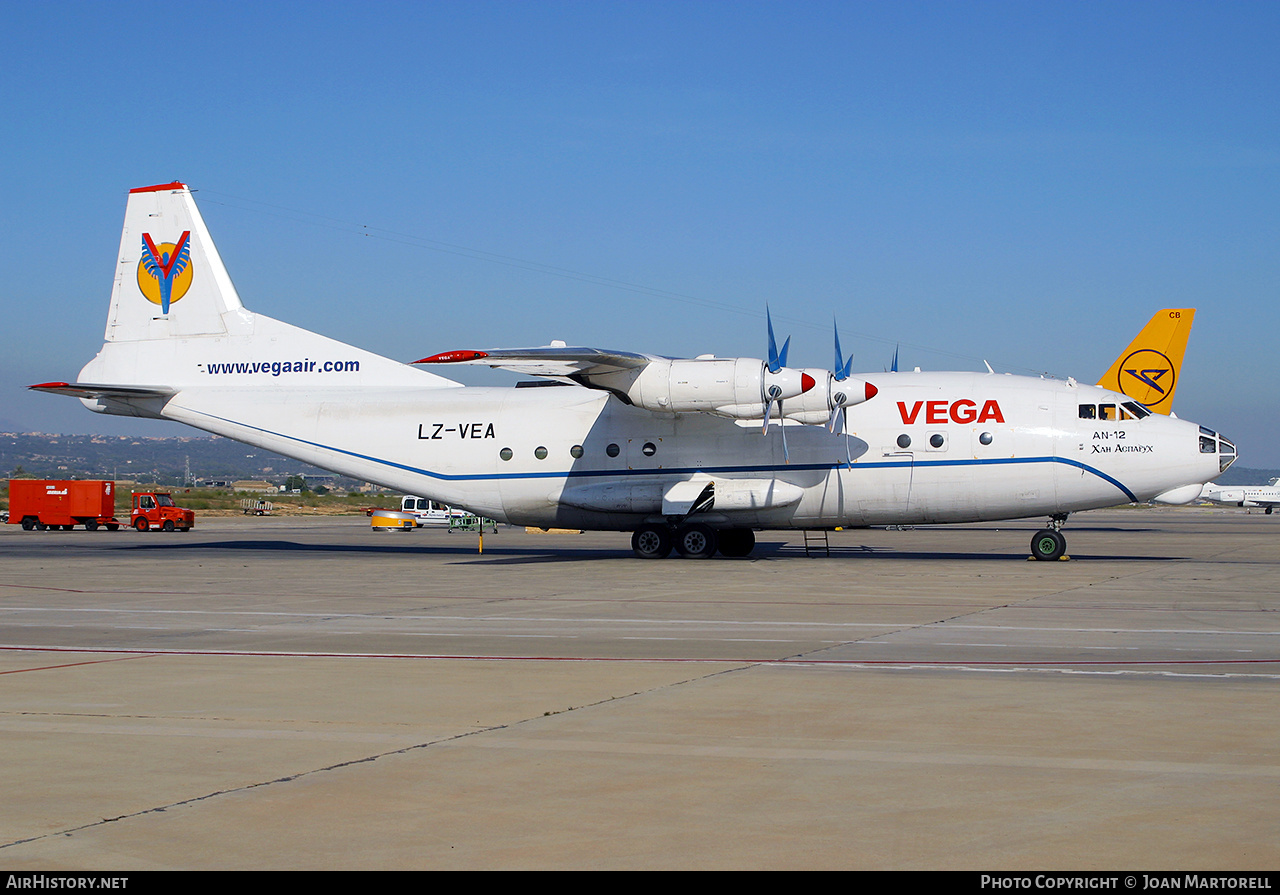 Aircraft Photo of LZ-VEA | Antonov An-12BP | Vega Airlines | AirHistory.net #570326