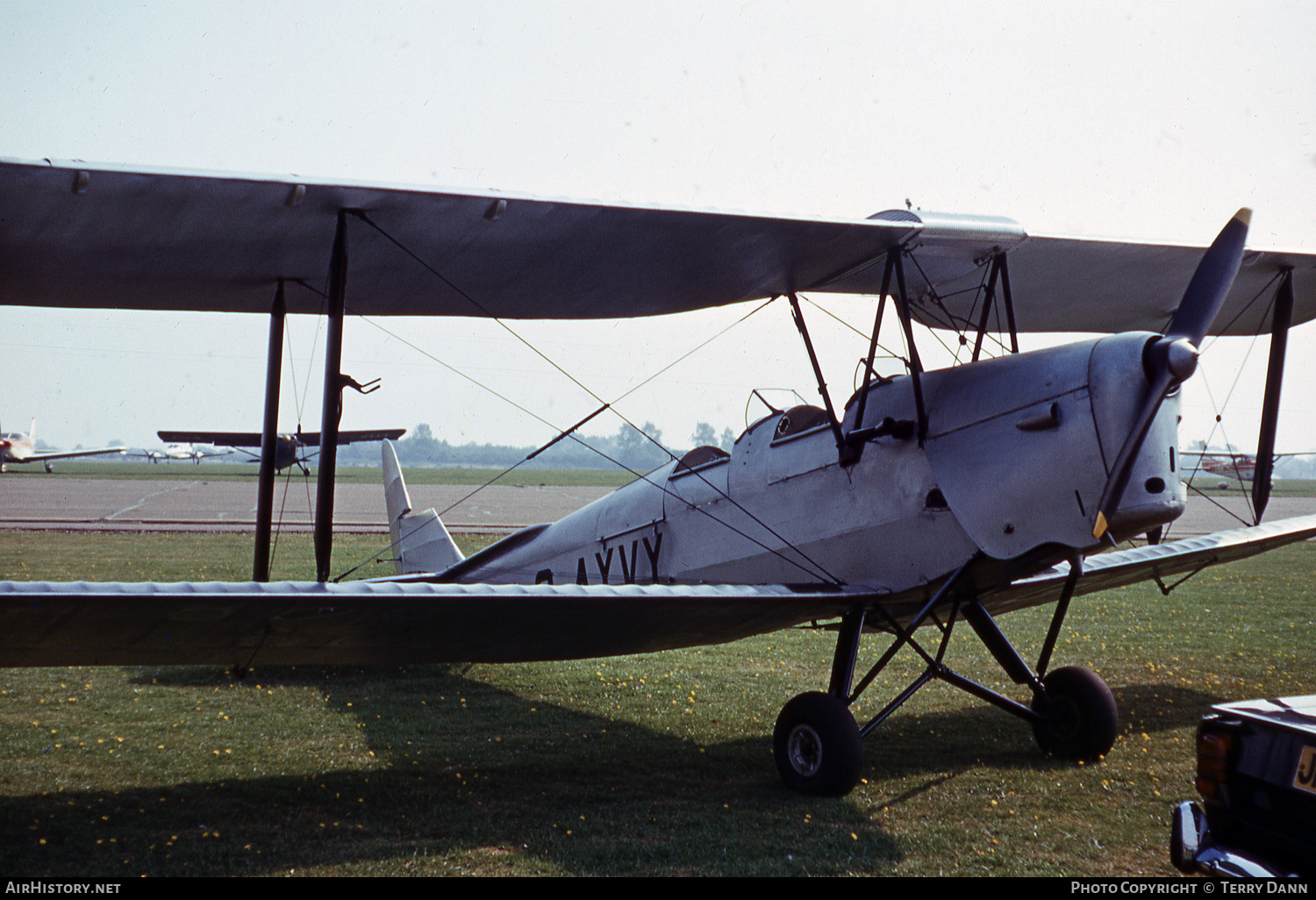 Aircraft Photo of G-AYVY | De Havilland D.H. 82A Tiger Moth II | AirHistory.net #570335