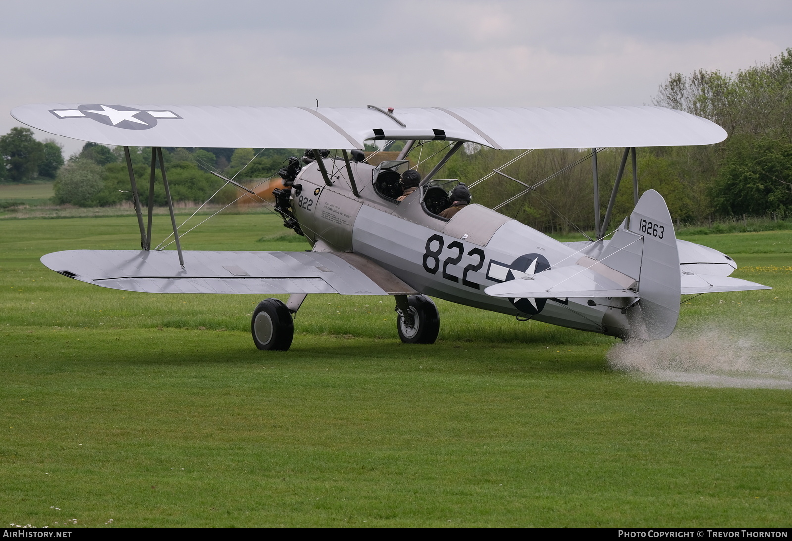 Aircraft Photo of N38940 / 18263 | Boeing PT-17 Kaydet (A75N1) | USA - Air Force | AirHistory.net #570347