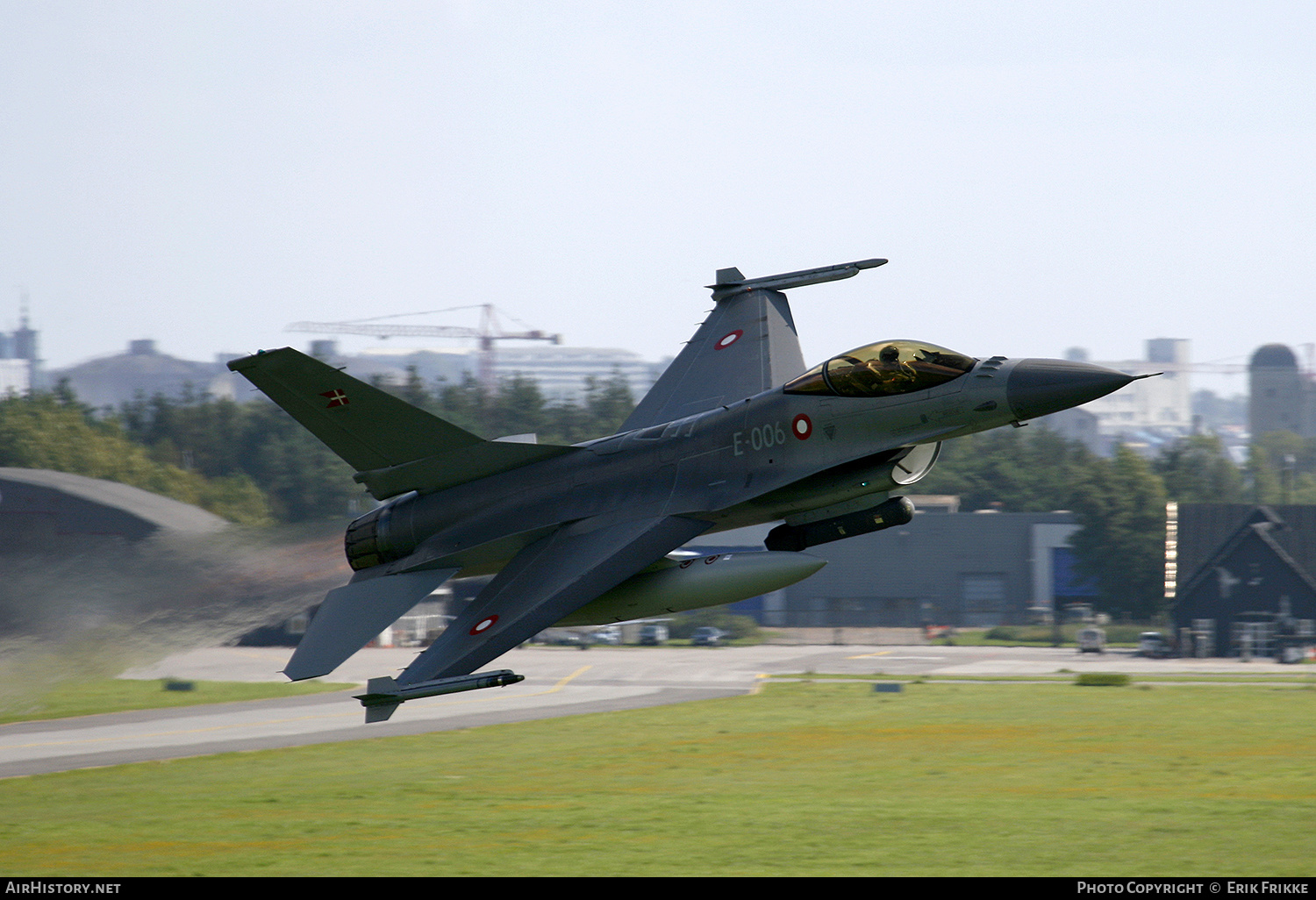 Aircraft Photo of E-006 | General Dynamics F-16AM Fighting Falcon | Denmark - Air Force | AirHistory.net #570365