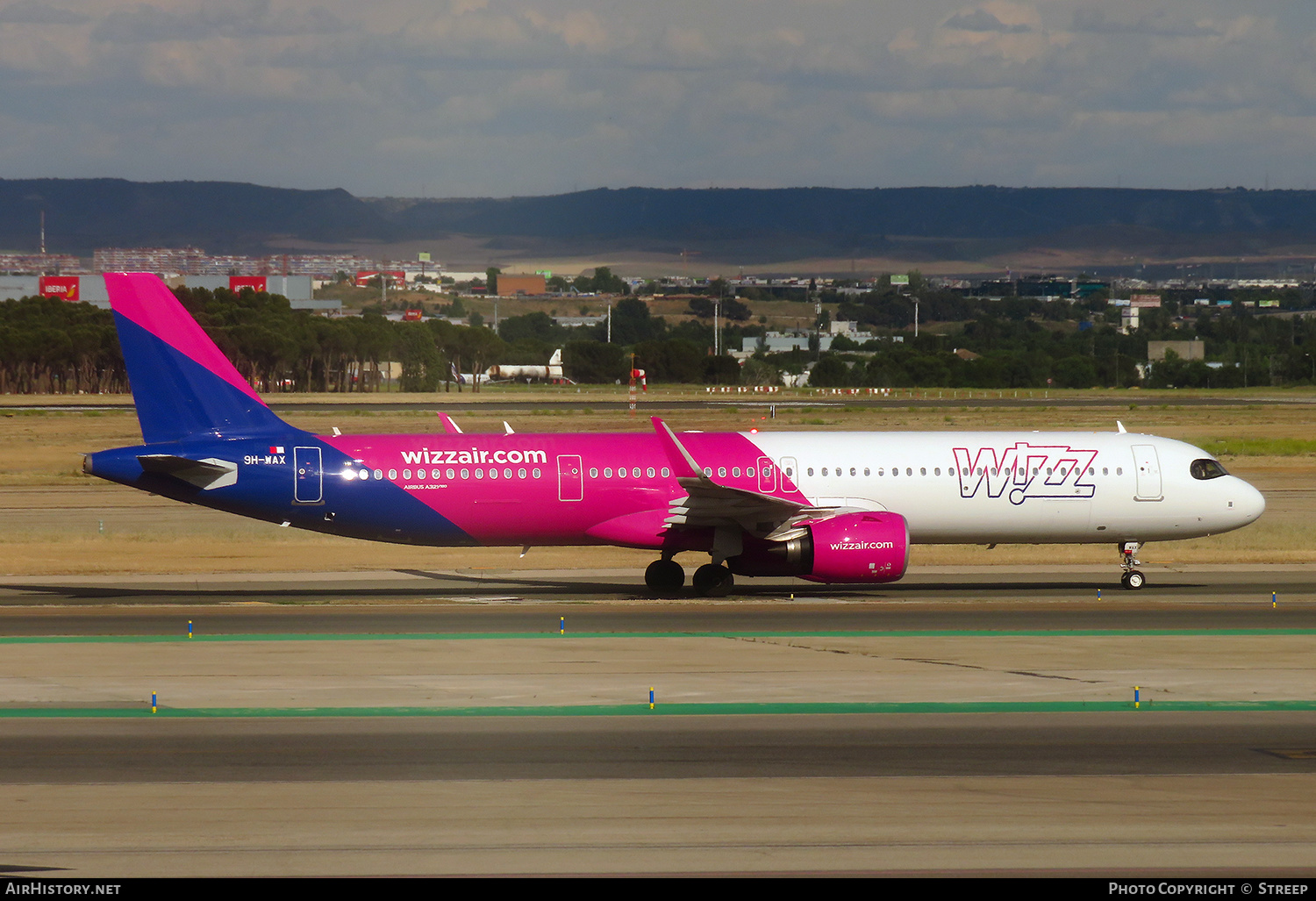 Aircraft Photo of 9H-WAX | Airbus A321-271NX | Wizz Air | AirHistory.net #570371