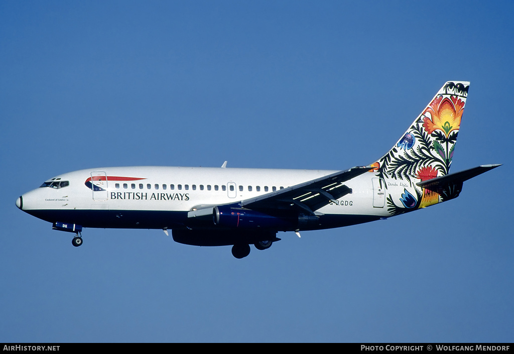 Aircraft Photo of G-BGDG | Boeing 737-236/Adv | British Airways | AirHistory.net #570379