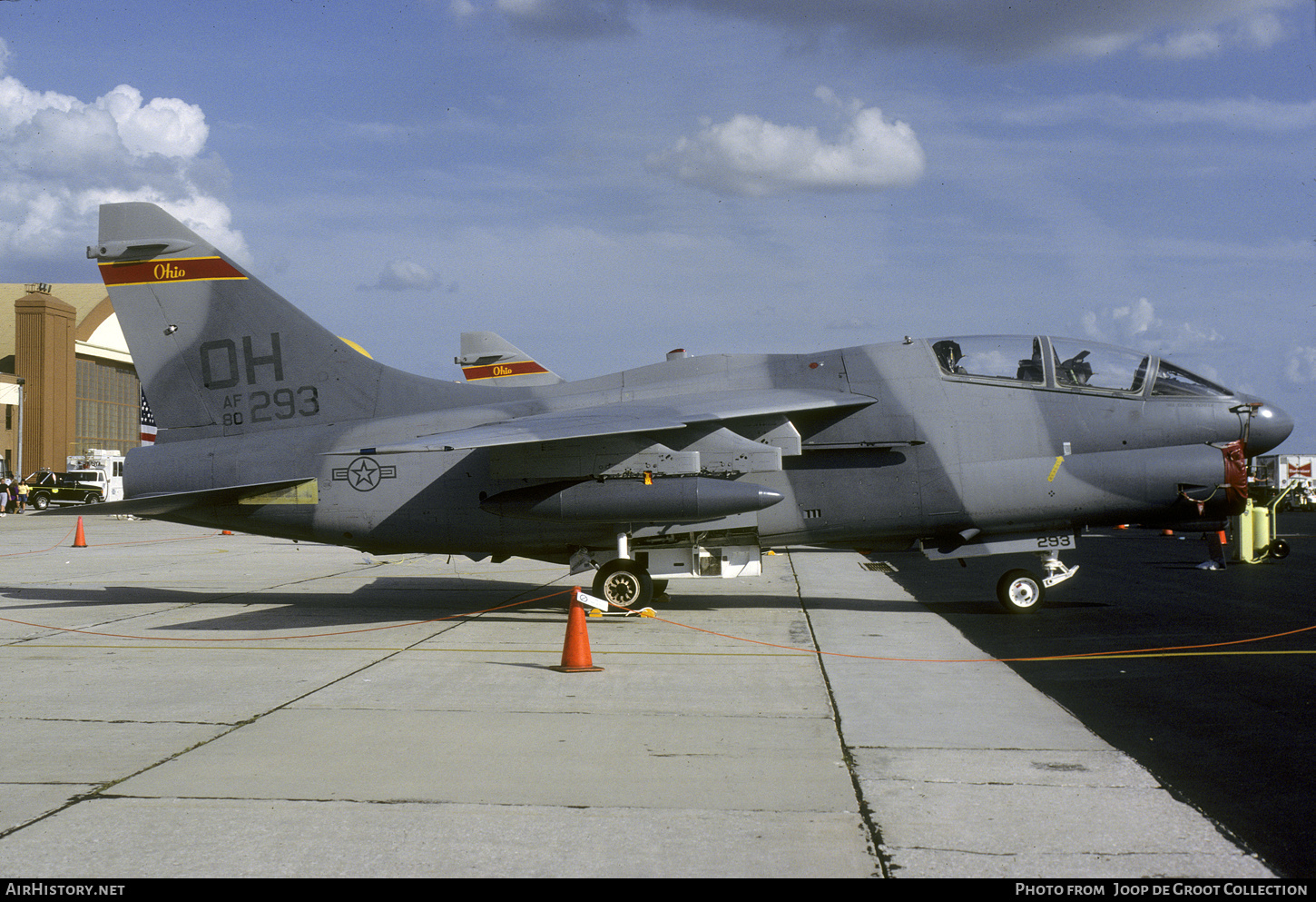 Aircraft Photo of 80-0293 / AF80-293 | Vought A-7K Corsair II | USA - Air Force | AirHistory.net #570382
