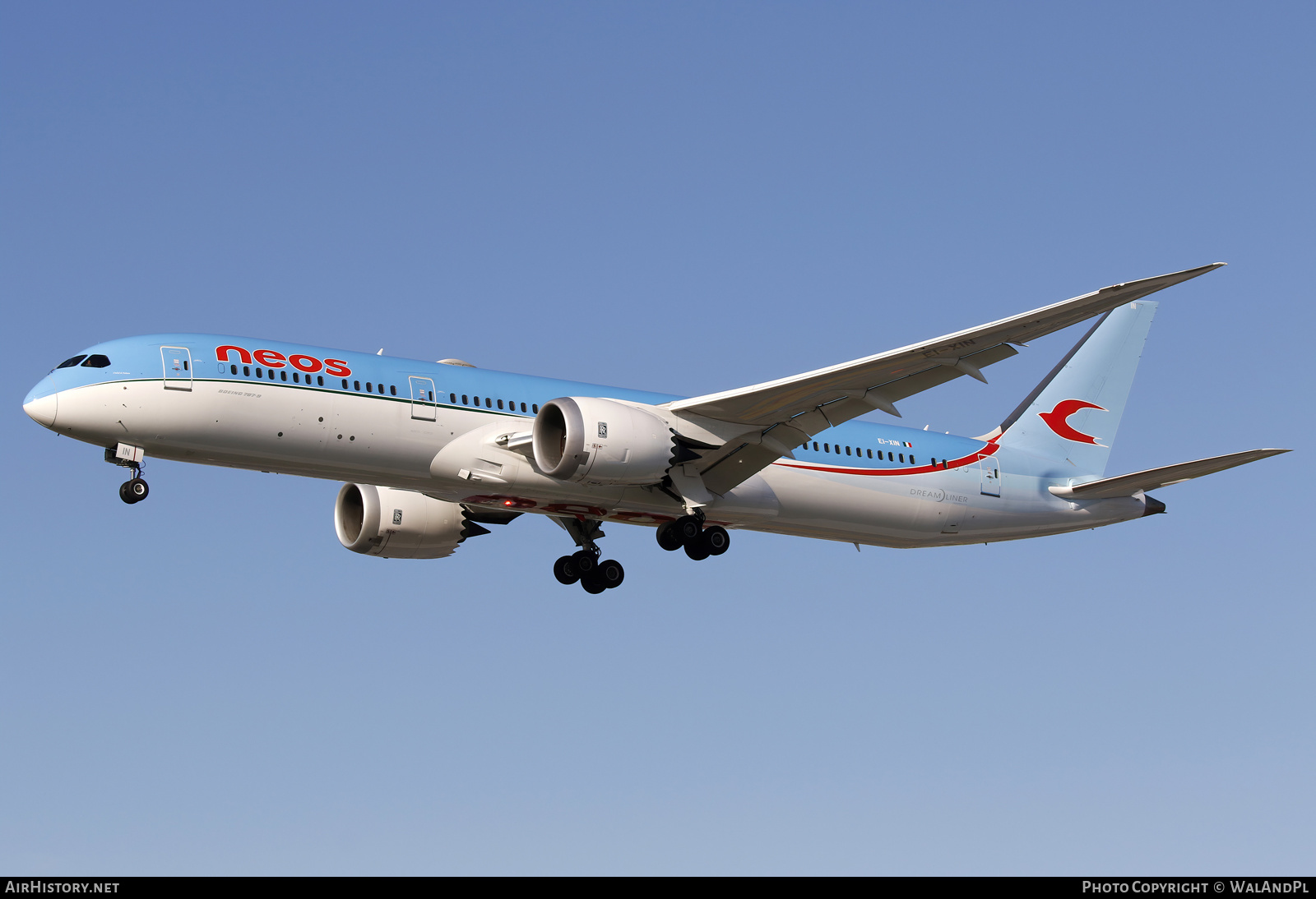 Aircraft Photo of EI-XIN | Boeing 787-9 Dreamliner | Neos | AirHistory.net #570397