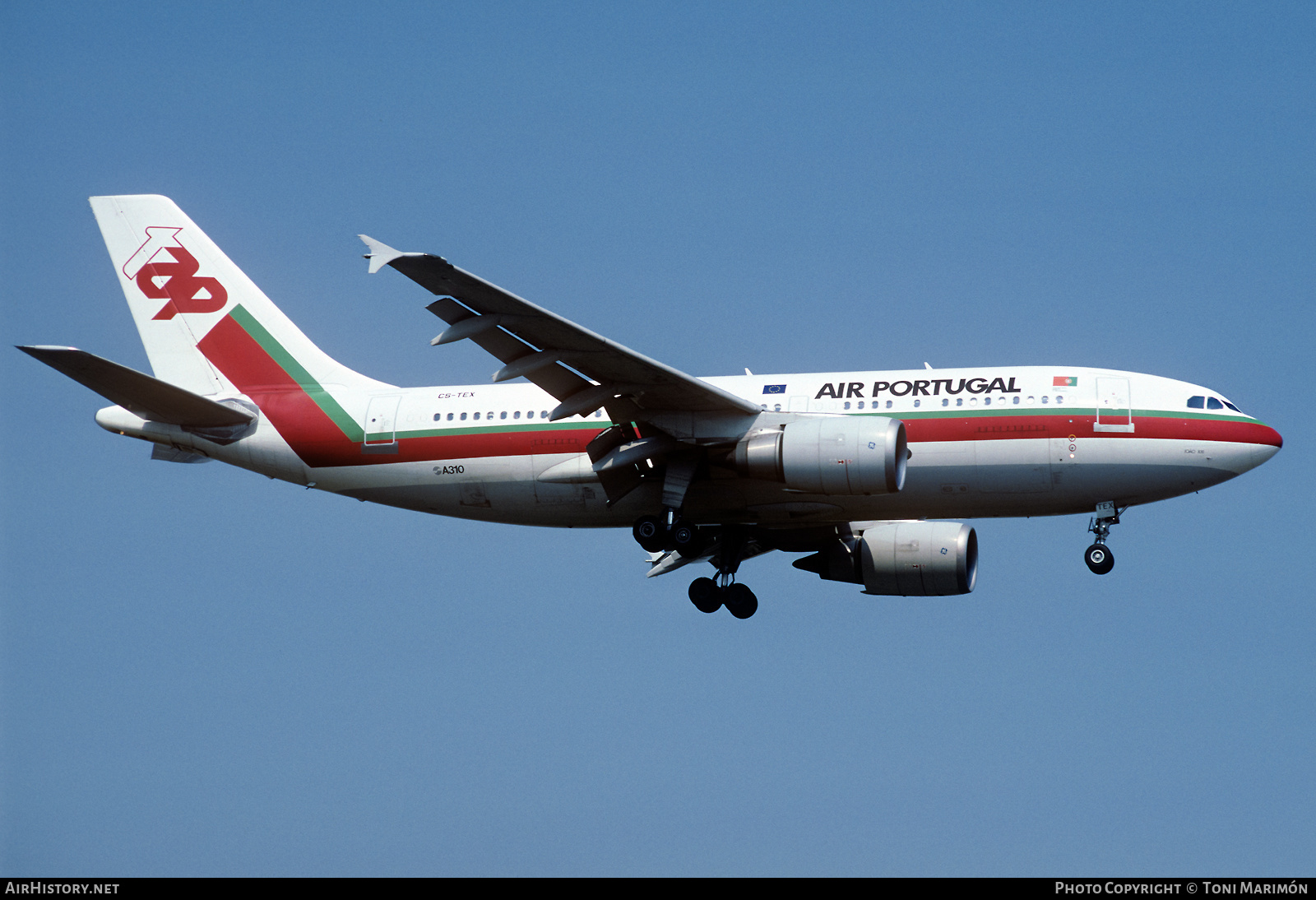 Aircraft Photo of CS-TEX | Airbus A310-304 | TAP Air Portugal | AirHistory.net #570432