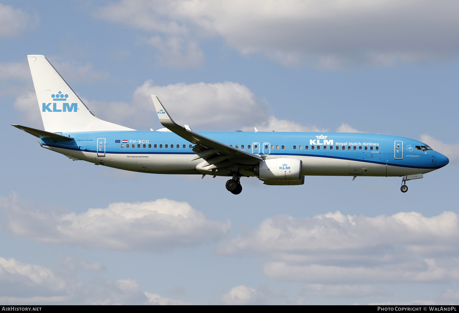 Aircraft Photo of PH-BCG | Boeing 737-800 | KLM - Royal Dutch Airlines | AirHistory.net #570437