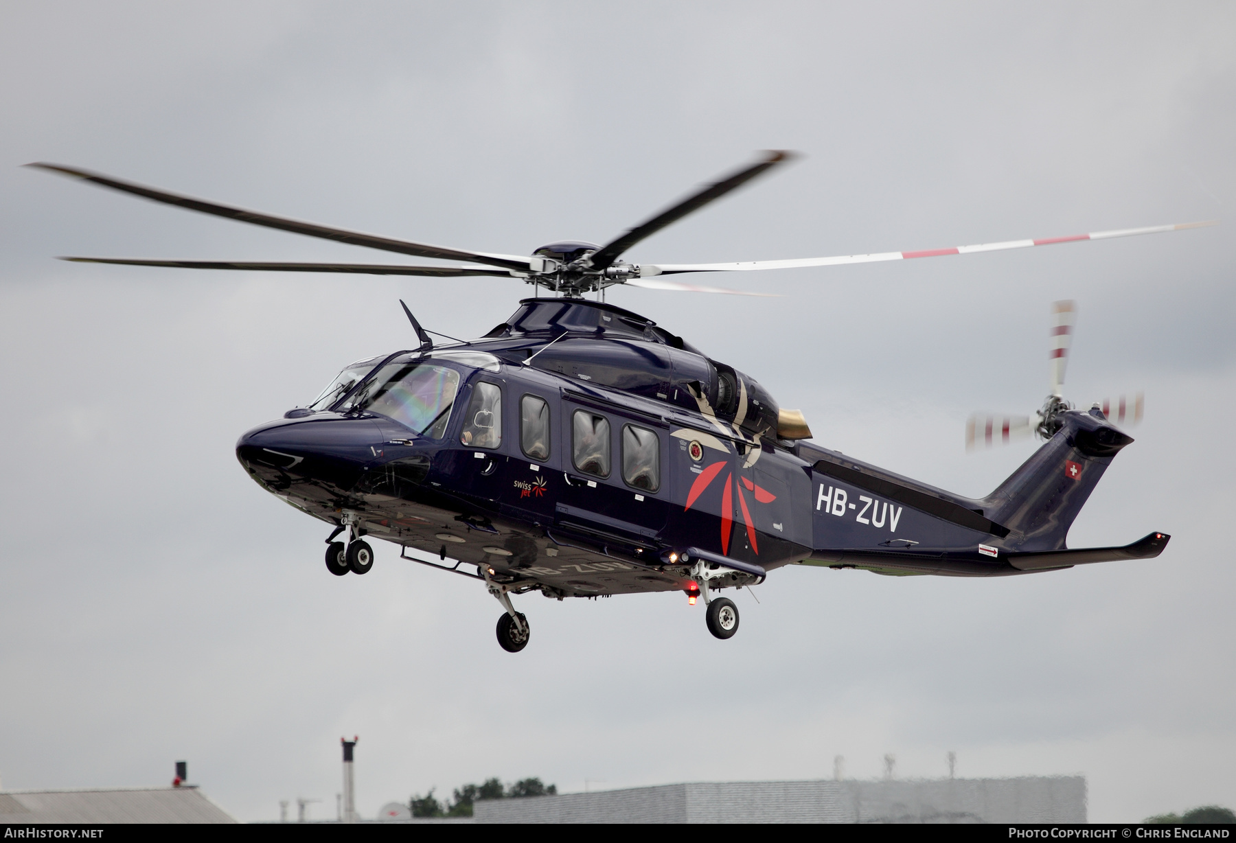 Aircraft Photo of HB-ZUV | AgustaWestland AW-139 | Swiss Jet | AirHistory.net #570451