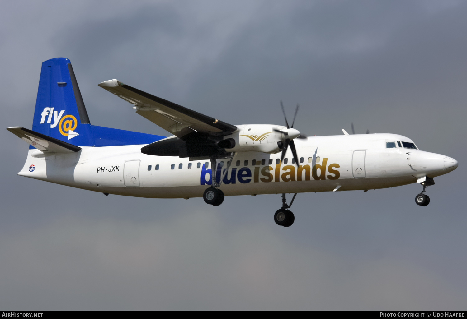 Aircraft Photo of PH-JXK | Fokker 50 | Blue Islands | AirHistory.net #570479