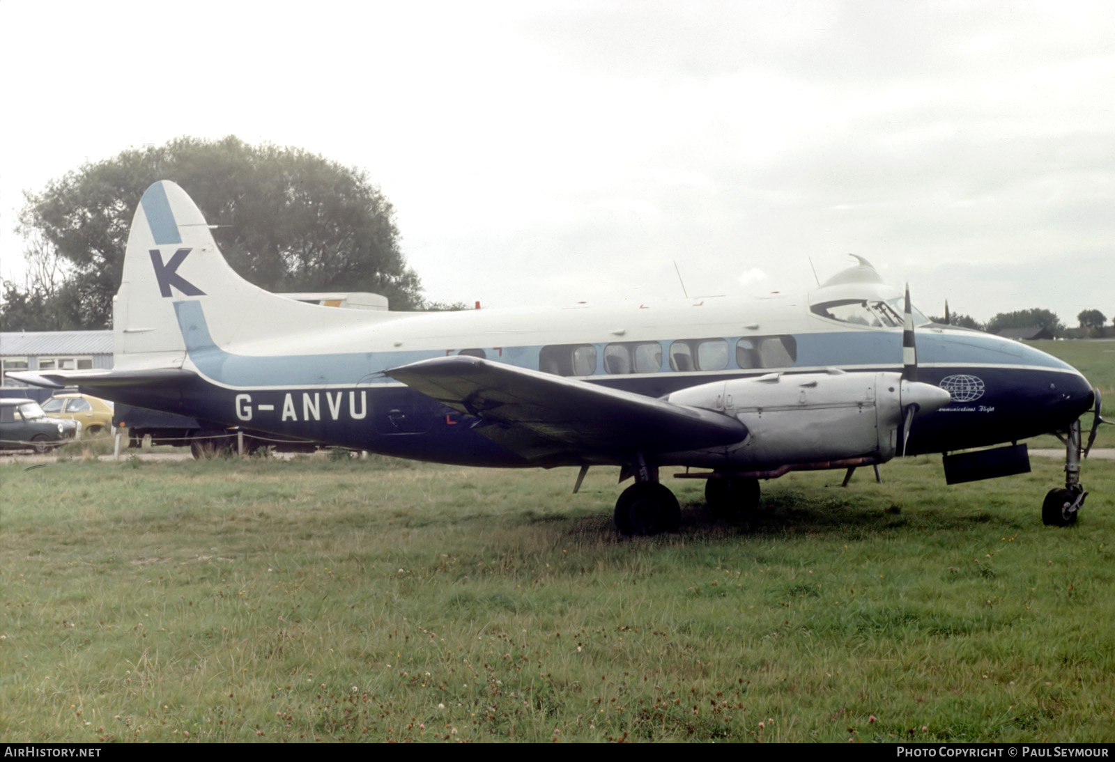 Aircraft Photo of G-ANVU | De Havilland D.H. 104 Dove 1B | Keegan Group | AirHistory.net #570486