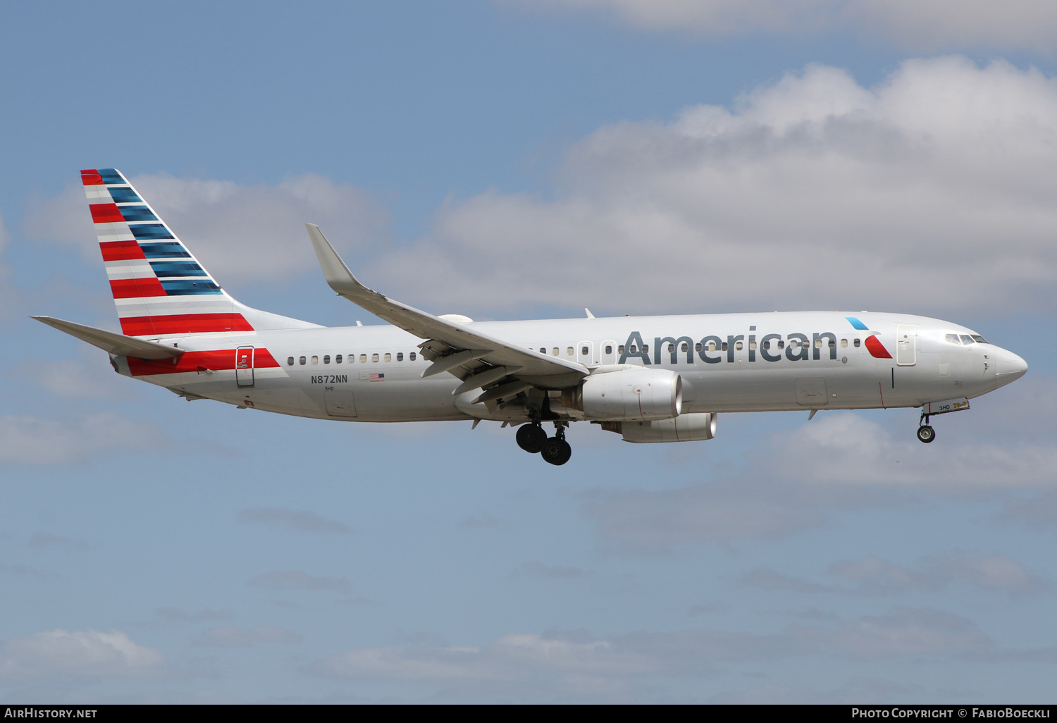 Aircraft Photo of N872NN | Boeing 737-823 | American Airlines | AirHistory.net #570491