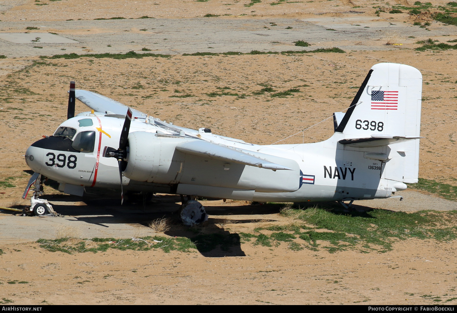 Aircraft Photo of N8110X / 136398 | Grumman S2F-1 Tracker | USA - Navy | AirHistory.net #570496