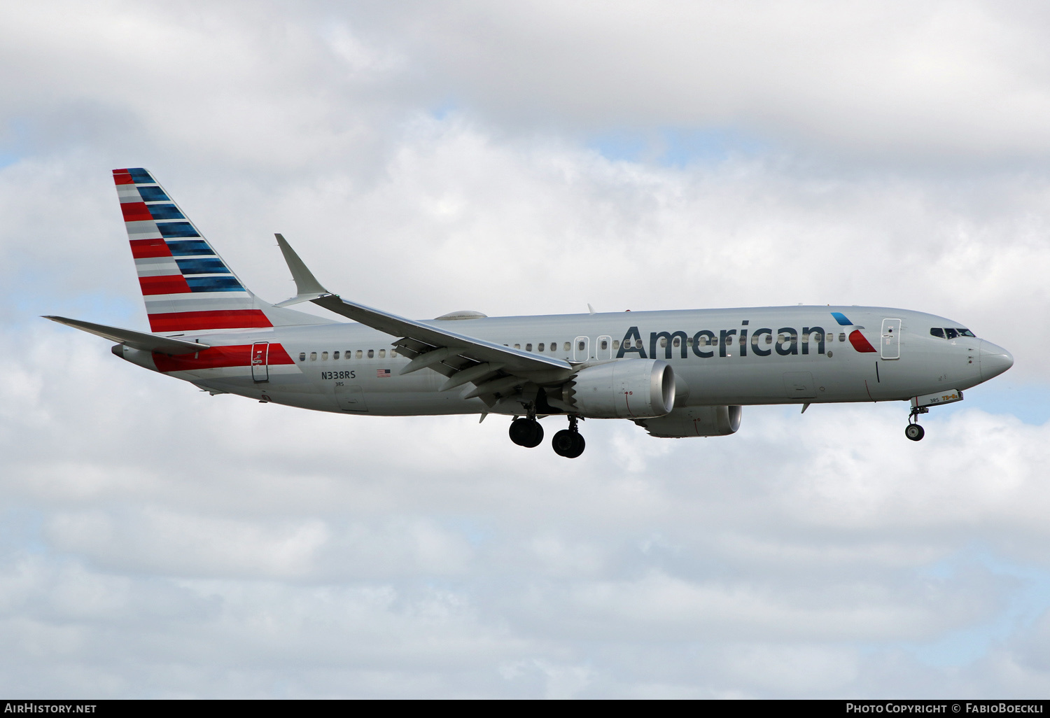 Aircraft Photo of N338RS | Boeing 737-8 Max 8 | American Airlines | AirHistory.net #570502