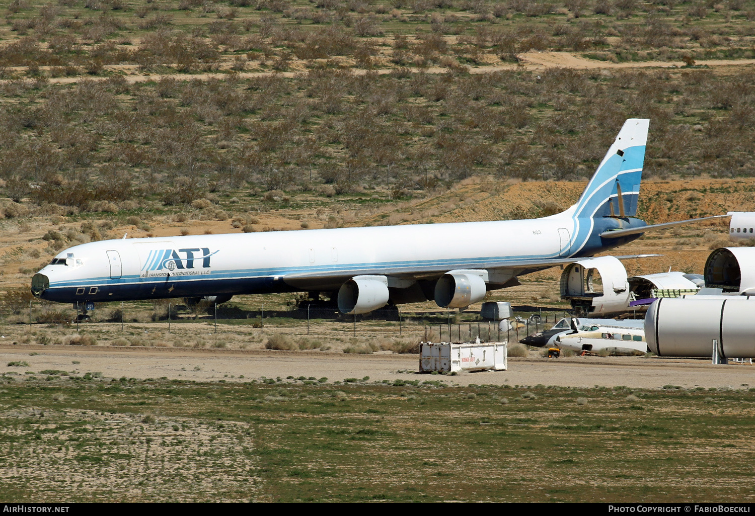 Aircraft Photo of N603AL | McDonnell Douglas DC-8-73(F) | ATI - Air Transport International | AirHistory.net #570525