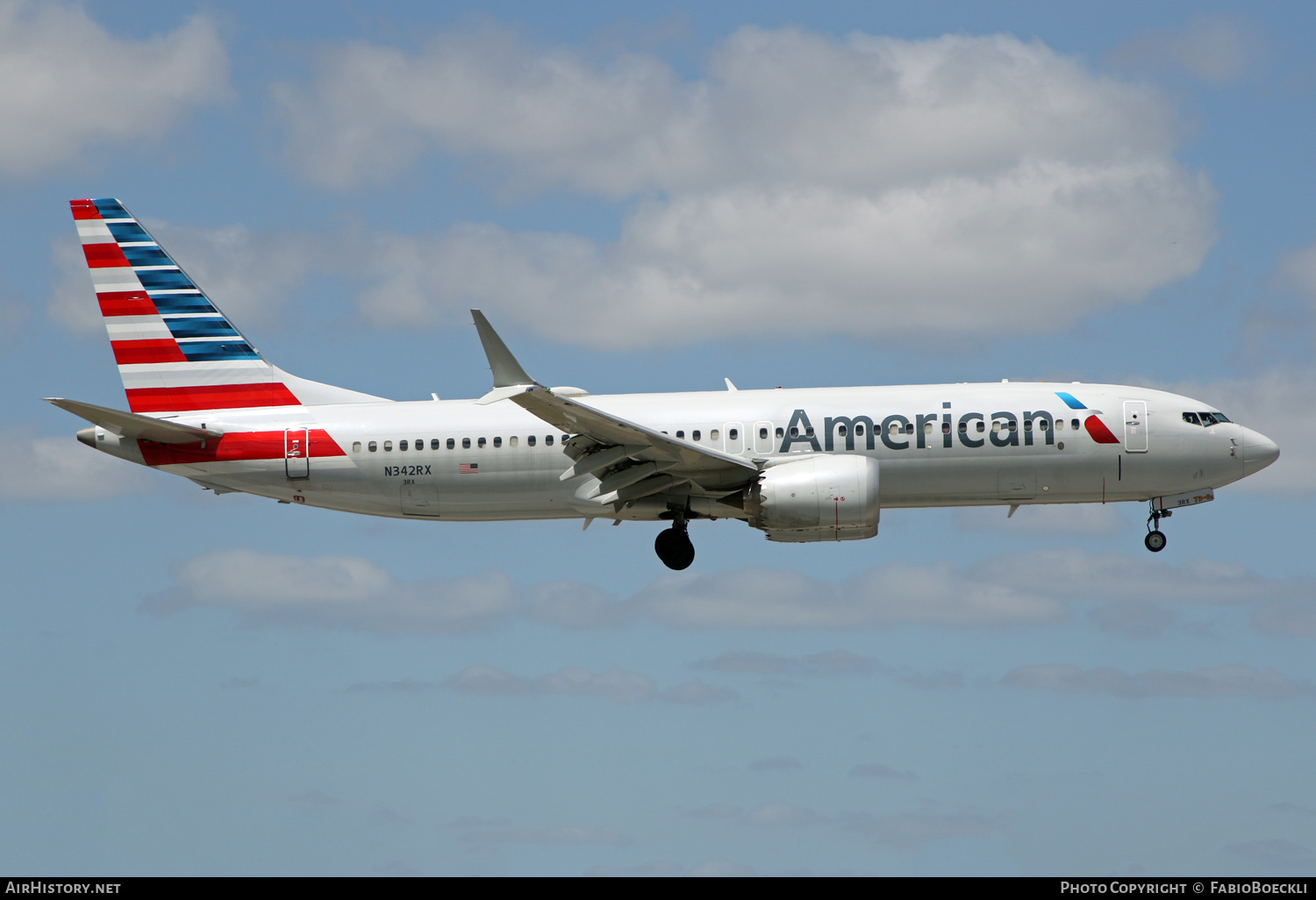 Aircraft Photo of N342RX | Boeing 737-8 Max 8 | American Airlines | AirHistory.net #570554