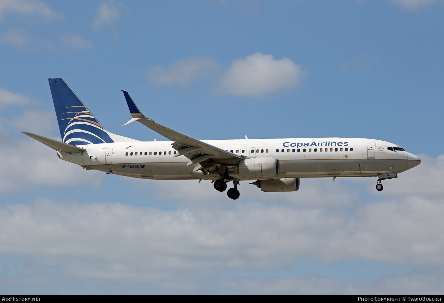 Aircraft Photo of HP-1840CMP | Boeing 737-8V3 | Copa Airlines | AirHistory.net #570555