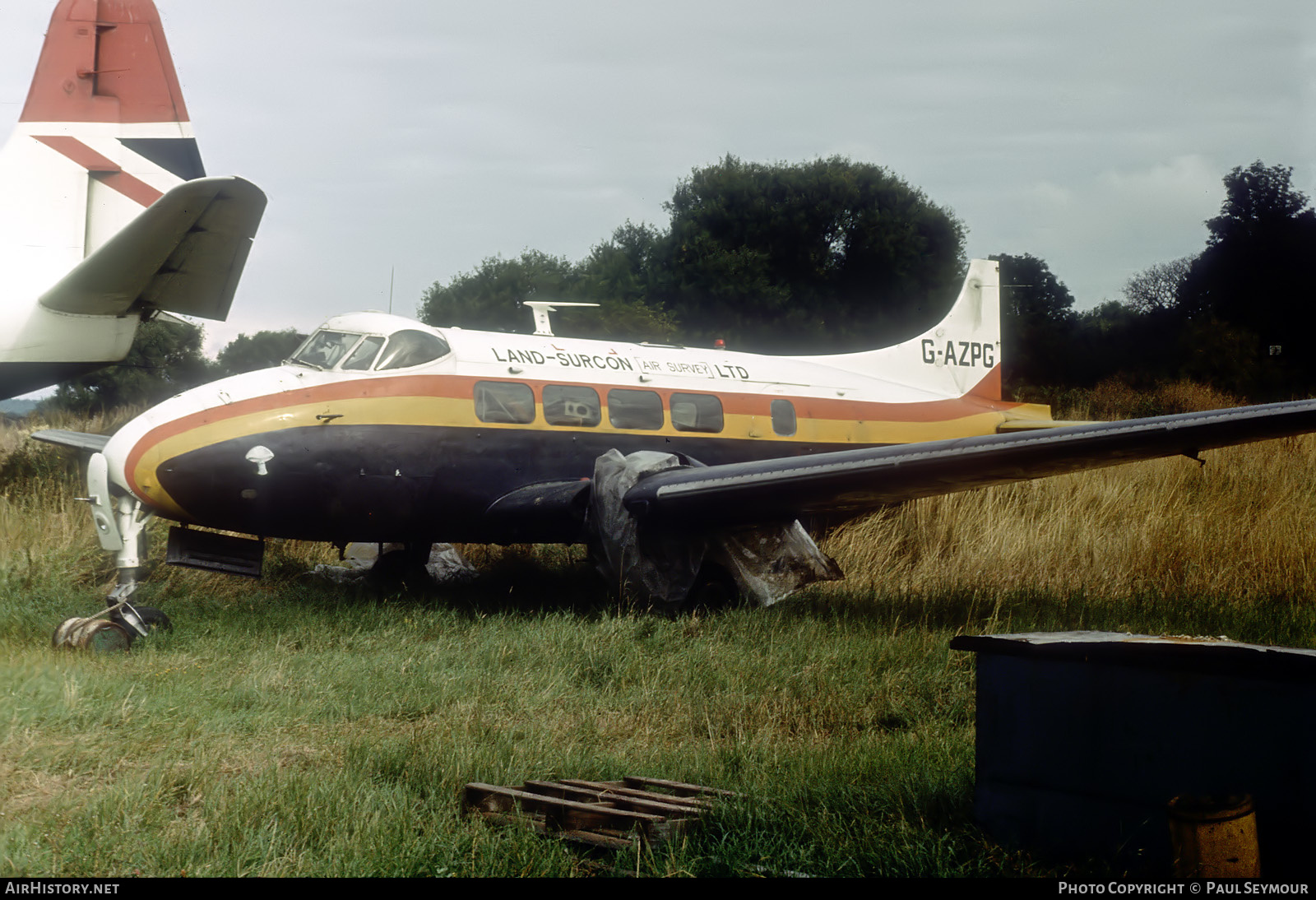 Aircraft Photo of G-AZPG | De Havilland D.H. 104 Dove 5 | Land-Surcon (Air Survey) | AirHistory.net #570566
