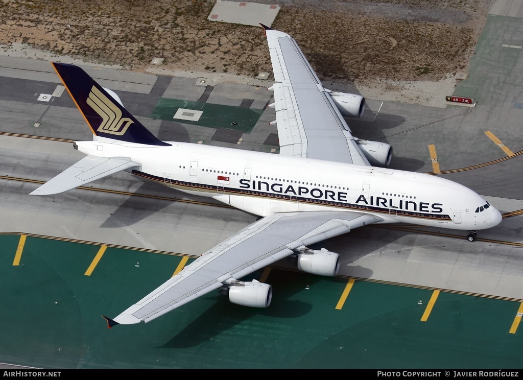 Aircraft Photo of 9V-SKP | Airbus A380-841 | Singapore Airlines | AirHistory.net #570576