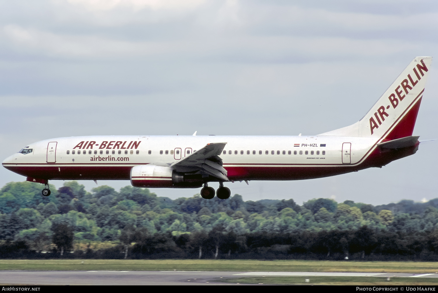 Aircraft Photo of PH-HZL | Boeing 737-8K2 | Air Berlin | AirHistory.net #570584
