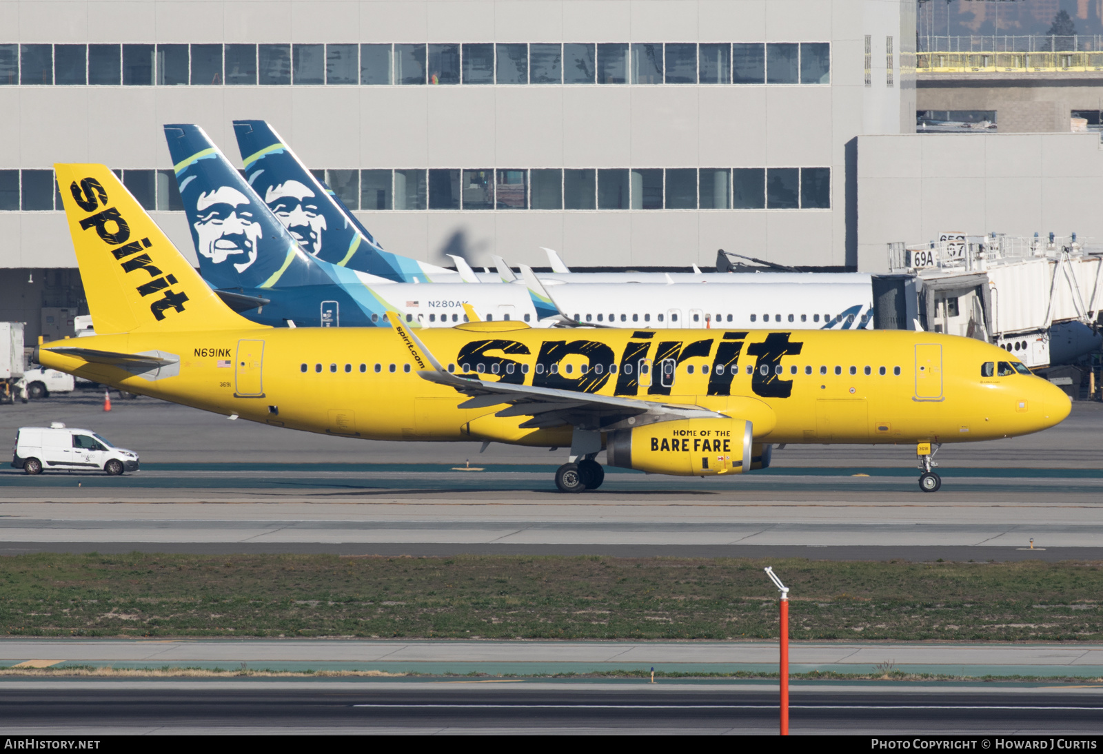 Aircraft Photo of N691NK | Airbus A320-232 | Spirit Airlines | AirHistory.net #570608