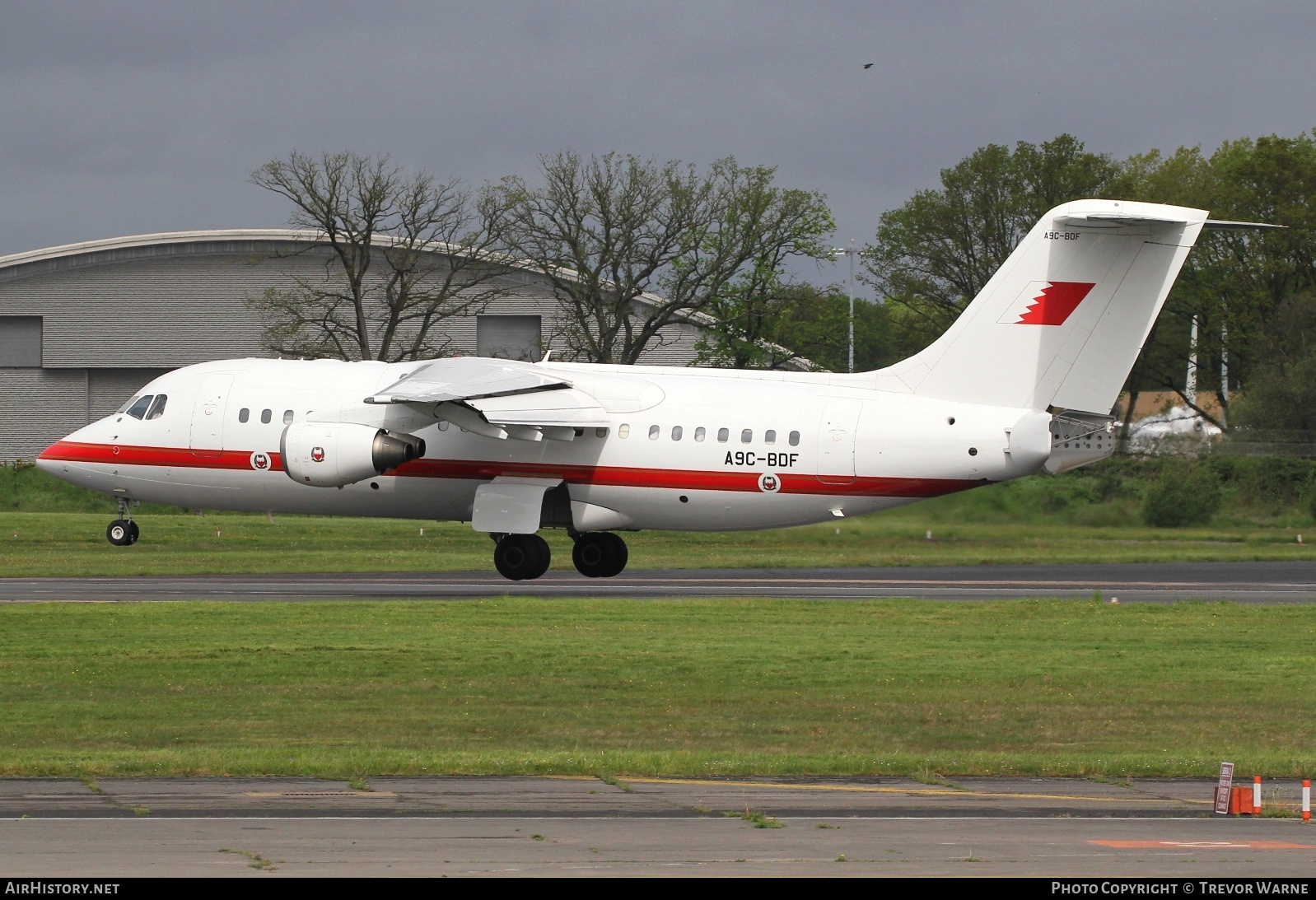 Aircraft Photo of A9C-BDF | British Aerospace Avro 146-RJ85 | Bahrain Amiri Flight | AirHistory.net #570615