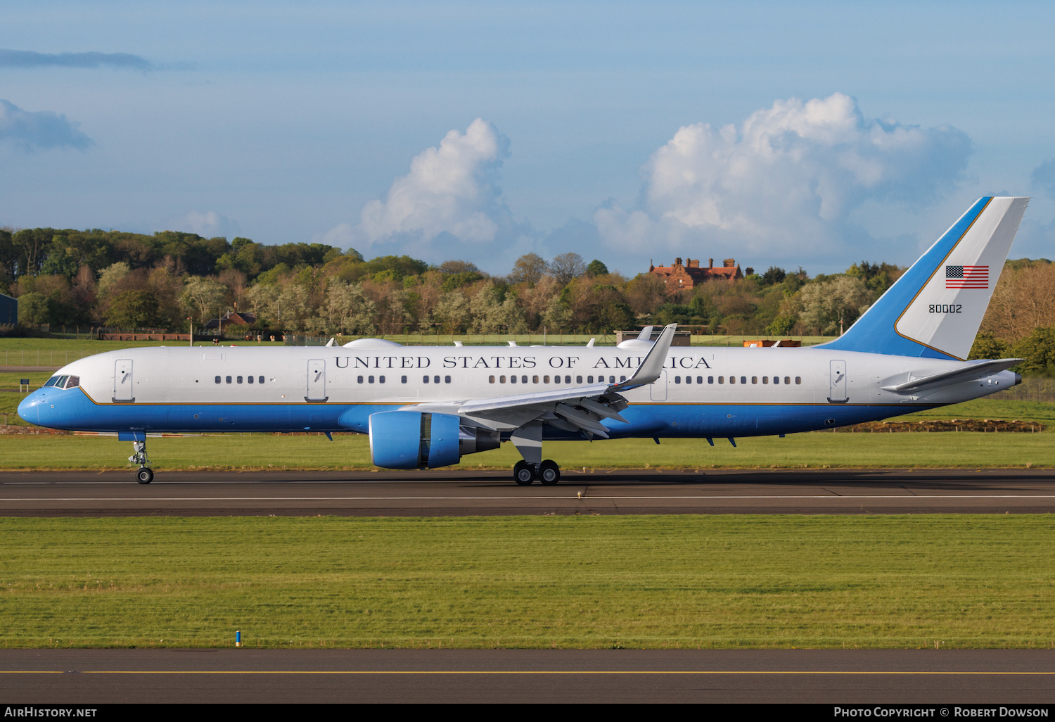 Aircraft Photo of 98-0002 / 80002 | Boeing C-32A (757-200) | USA - Air Force | AirHistory.net #570646