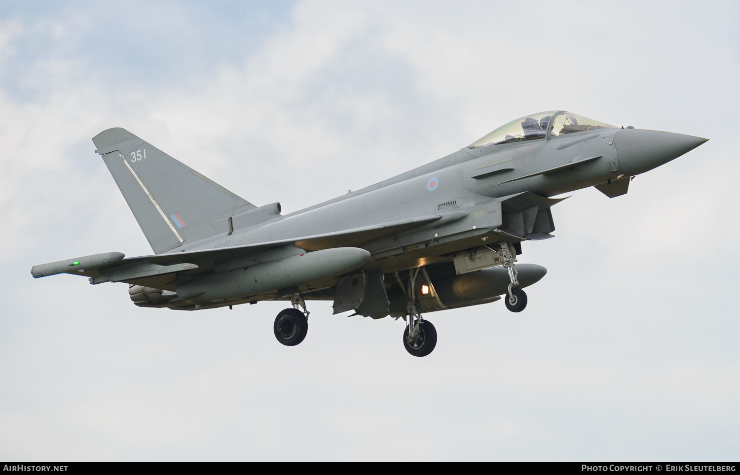 Aircraft Photo of ZK351 | Eurofighter EF-2000 Typhoon FGR4 | UK - Air Force | AirHistory.net #570647