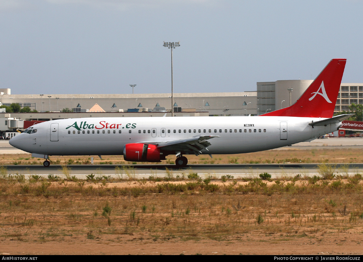 Aircraft Photo of N720VX | Boeing 737-4K5 | AlbaStar | AirHistory.net #570652