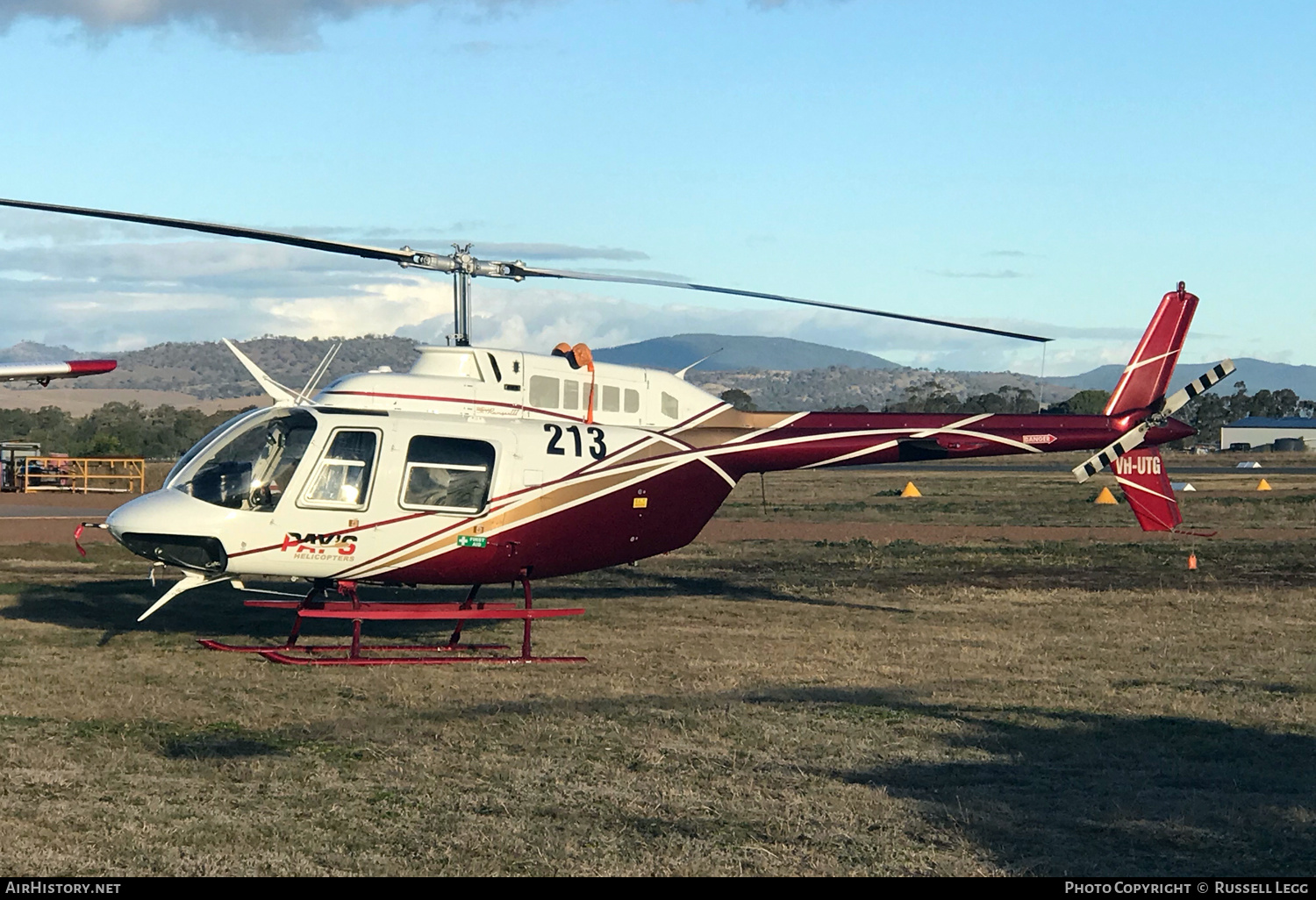 Aircraft Photo of VH-UTG | Bell 206B-2 JetRanger II | Pay's Helicopters | AirHistory.net #570663