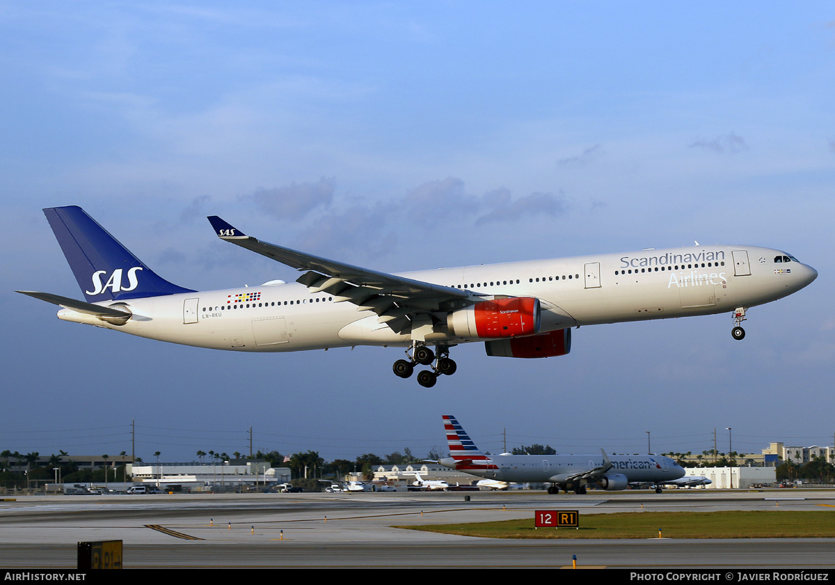 Aircraft Photo of LN-RKU | Airbus A330-343E | Scandinavian Airlines - SAS | AirHistory.net #570684