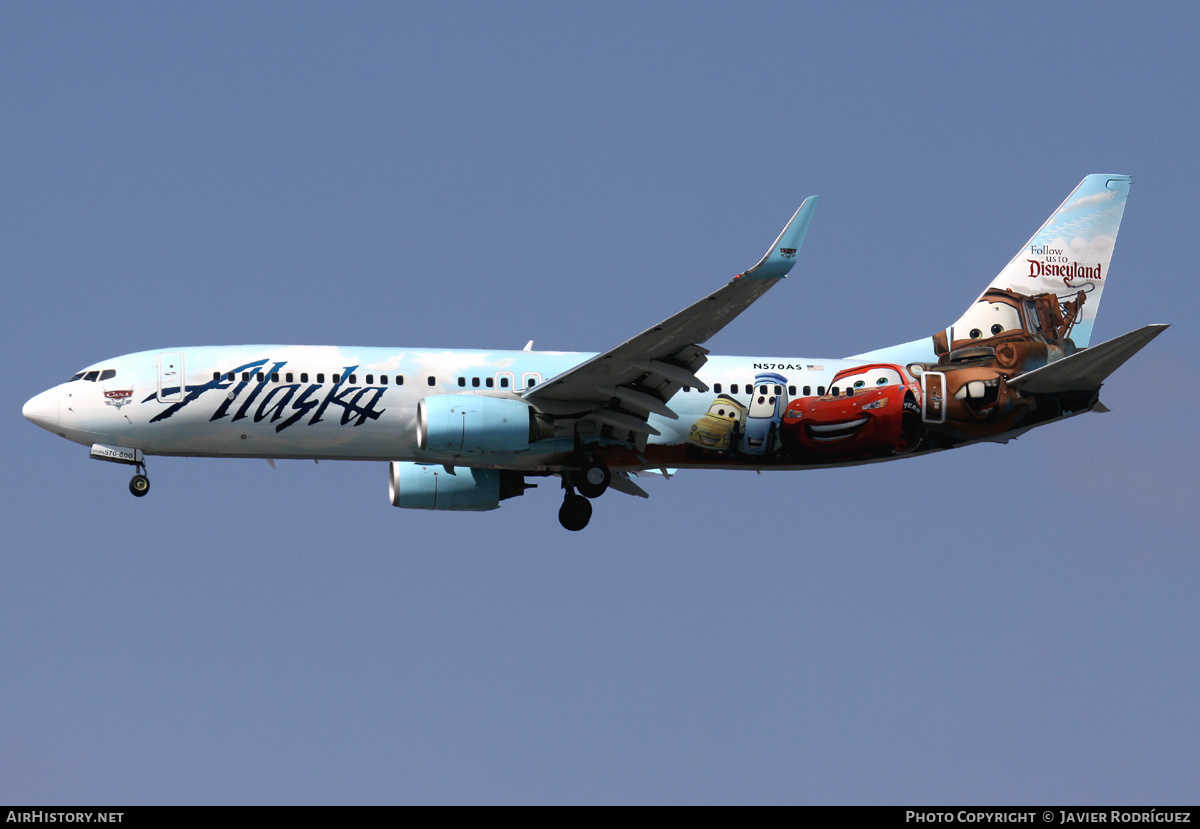 Aircraft Photo of N570AS | Boeing 737-890 | Alaska Airlines | AirHistory.net #570689