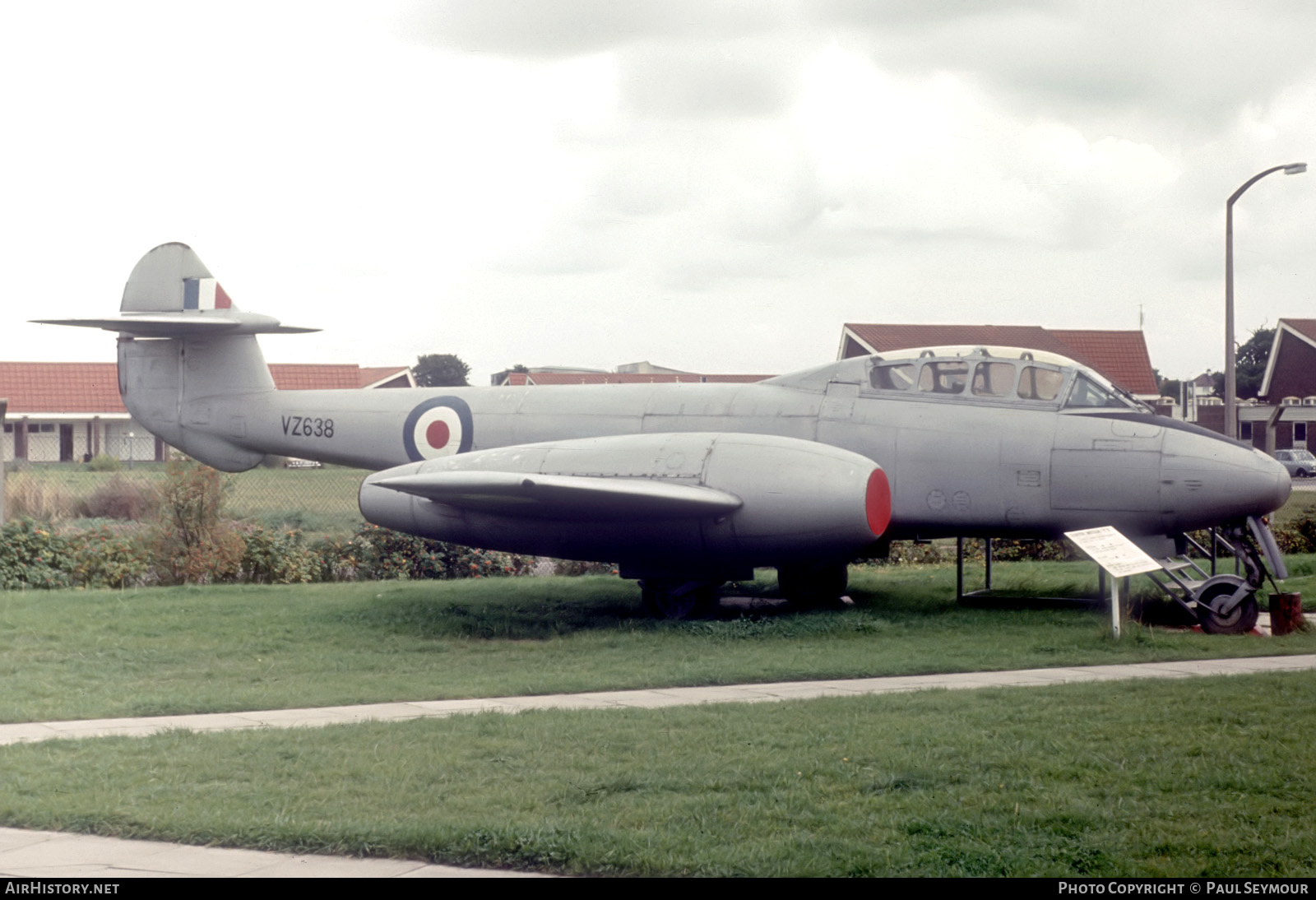 Aircraft Photo of VZ638 | Gloster Meteor T7 | UK - Air Force | AirHistory.net #570691