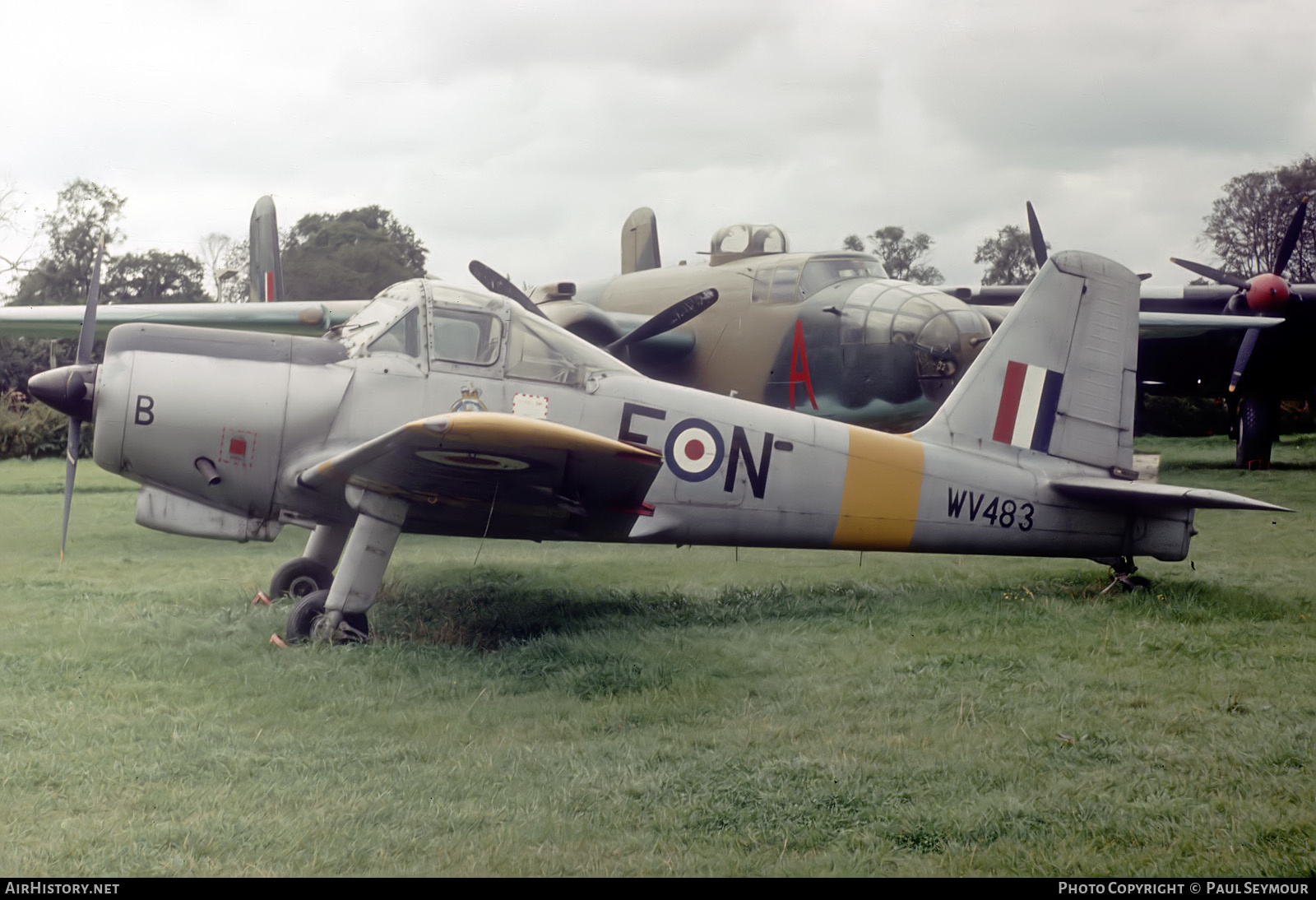 Aircraft Photo of WV483 | Percival P.56 Provost T1 | UK - Air Force | AirHistory.net #570701