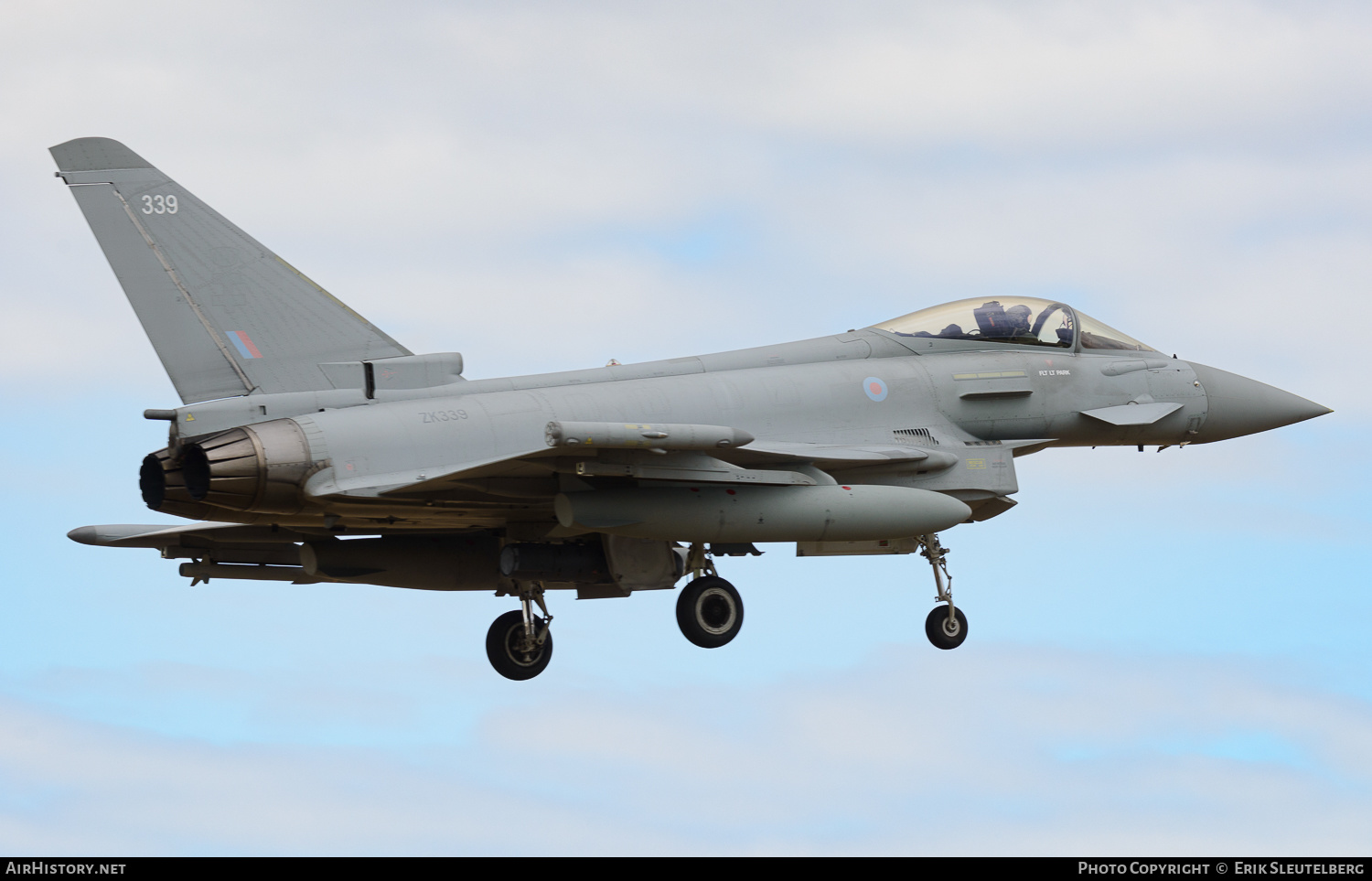 Aircraft Photo of ZK339 | Eurofighter EF-2000 Typhoon FGR4 | UK - Air Force | AirHistory.net #570706