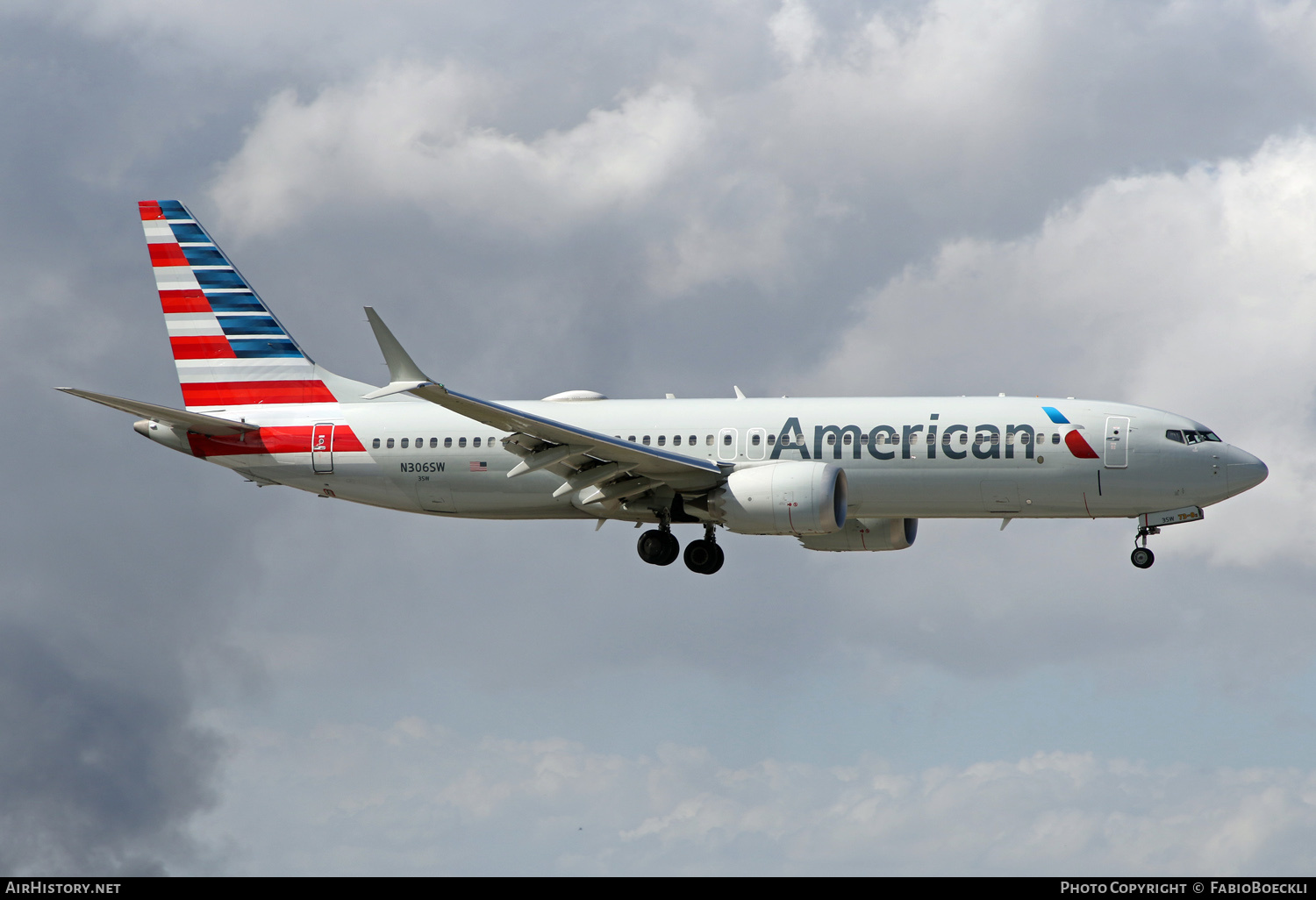 Aircraft Photo of N306SW | Boeing 737-8 Max 8 | American Airlines | AirHistory.net #570719