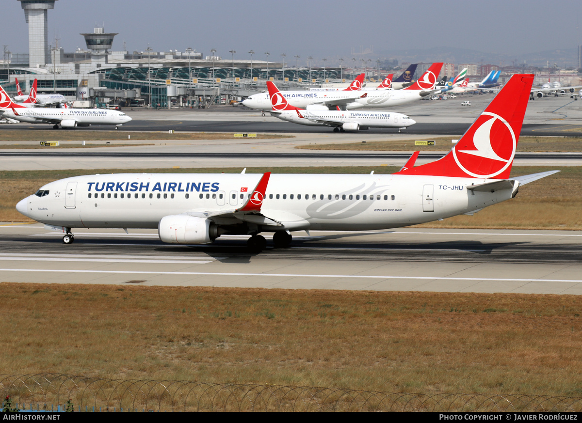 Aircraft Photo of TC-JHU | Boeing 737-8F2 | Turkish Airlines | AirHistory.net #570724
