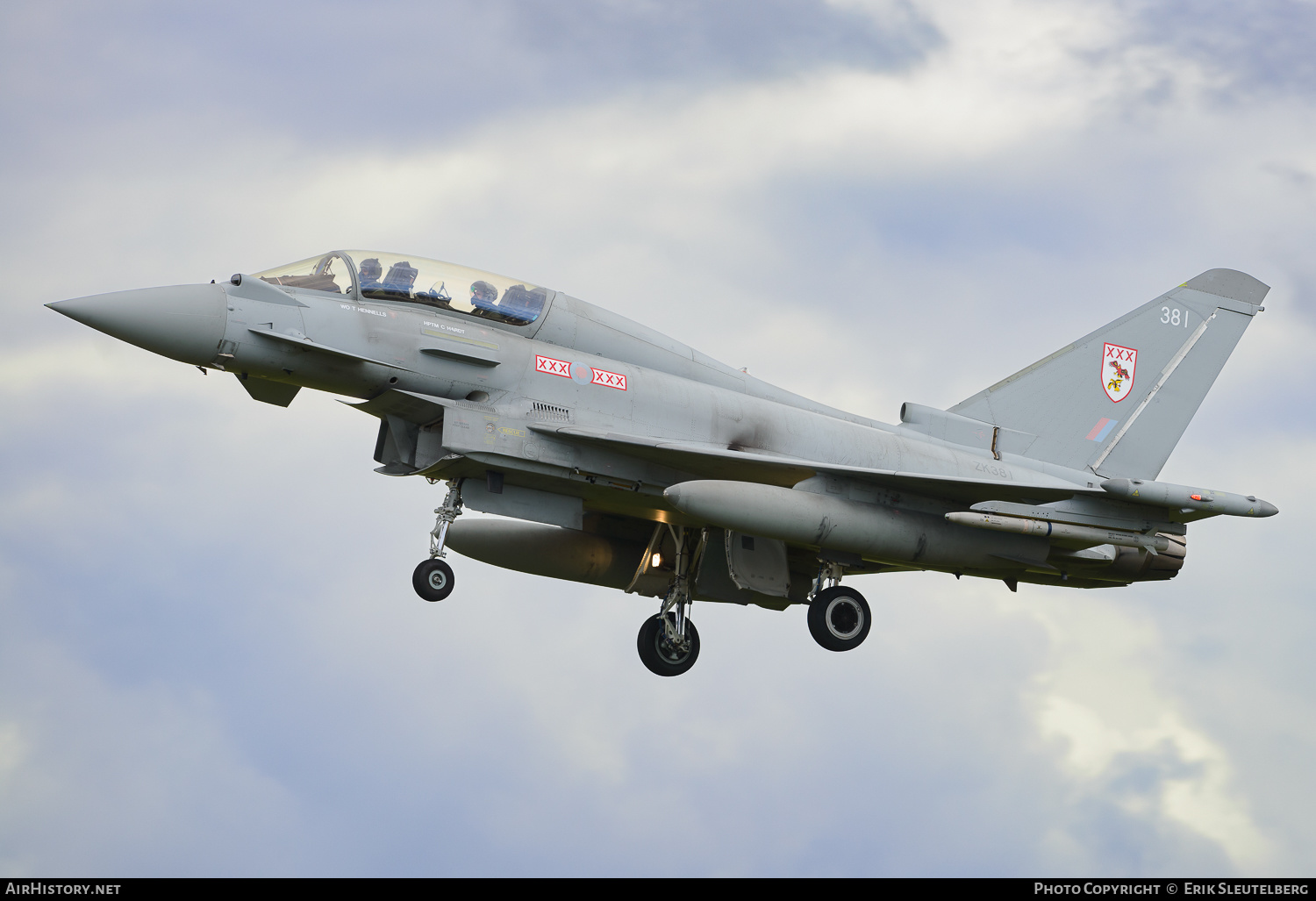 Aircraft Photo of ZK381 | Eurofighter EF-2000 Typhoon T3 | UK - Air Force | AirHistory.net #570727