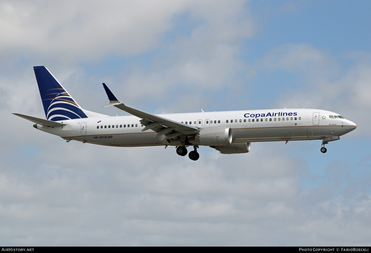 Aircraft Photo of HP-9917CMP | Boeing 737-9 Max 9 | Copa Airlines | AirHistory.net #570743